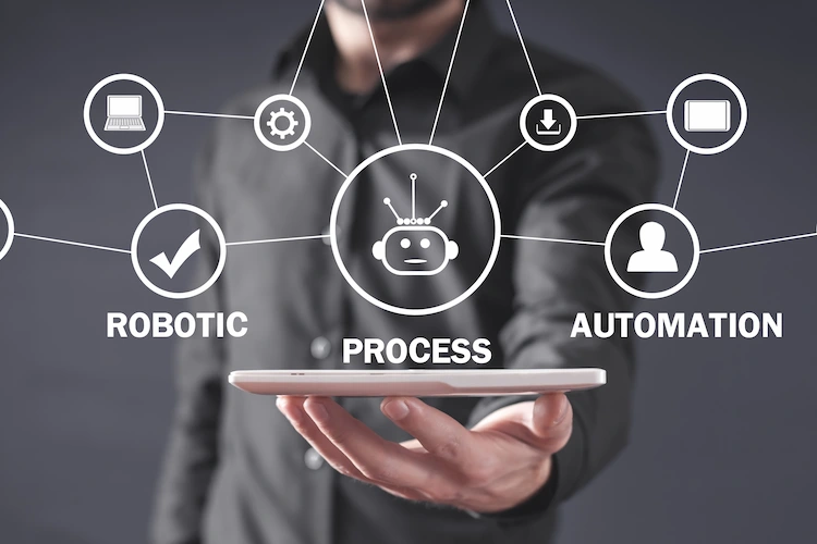 Fluxograma a explicar o que é a automação de marketing para PMEs em Portugal.