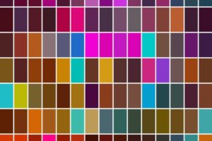 Psicologia das cores: paleta vibrante representando emoções e sensações